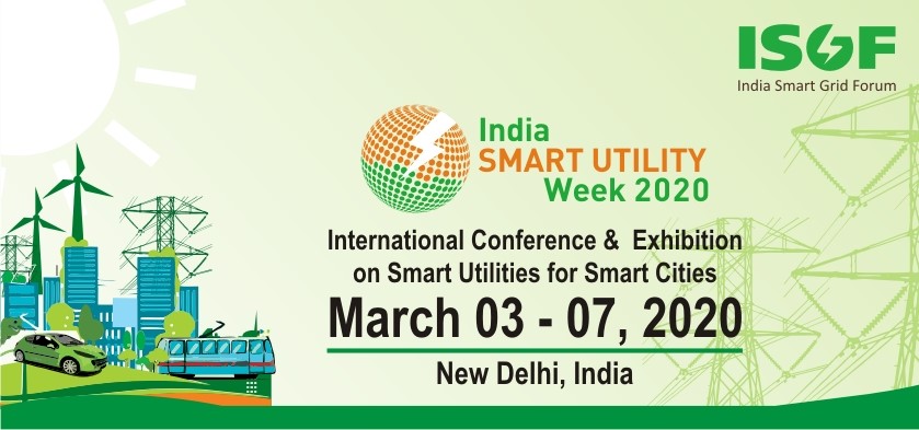 IGEFSO's tweet photo. Join us for the international conference and exhibition India Smart Utility Week @ISUW2020 to learn more about #SmartUtilites for #SmartCities from 03 - 07 March 2020 in The Lalit Hotel, New Delhi. Register at https://t.co/uTFt1KAaHk using the code ISUW2020-GIZ25 #renewableenergy https://t.co/LZ5WidCV2M