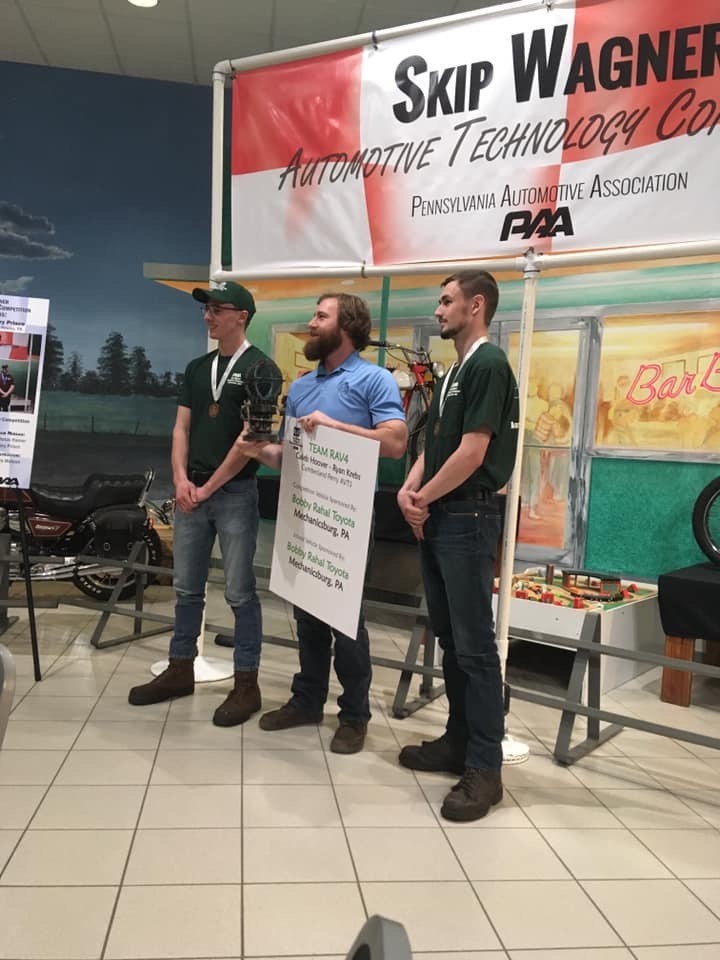 CPACTC's tweet photo. Congrats to @CPAVTS students for AutoTech, Caleb and Ryan, who placed 3rd in the state at PAA’s Skip Wagner Automotive Technology Competition. They each won $500 scholarships, &amp; tools and prizes. The competition was held at the @AACA_Museum in Hershey, PA. #Congrats #statecomp https://t.co/aM5jiELZuT