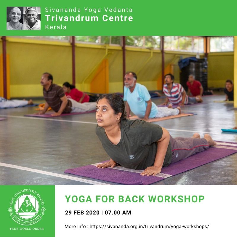 SivanandaIndia's tweet photo. In these classes we will focus on backbends. In depth understanding of the 3 major backbends of the sequence. Techniques attempt advance variations of those. 
More Info: https://t.co/O1IIyLuTsR
#YogaForBack #SivanandaYoga #Sivananda #Yoga https://t.co/Pf2K2TlXA6
