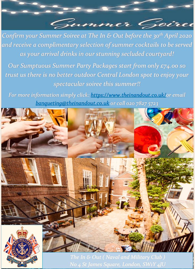 SUMMER PARTY PROMOTION!! ☀️🍻🥳🍹☀️
We are planning ahead for when the sun is out, sky is blue and the BBQ is sizzling!! 🍖 🍻🥂🕶🌞🍹#happyfriday #Summer2020 #summerparty #london #promotion #bbq #freedrinks #FridayFeeling