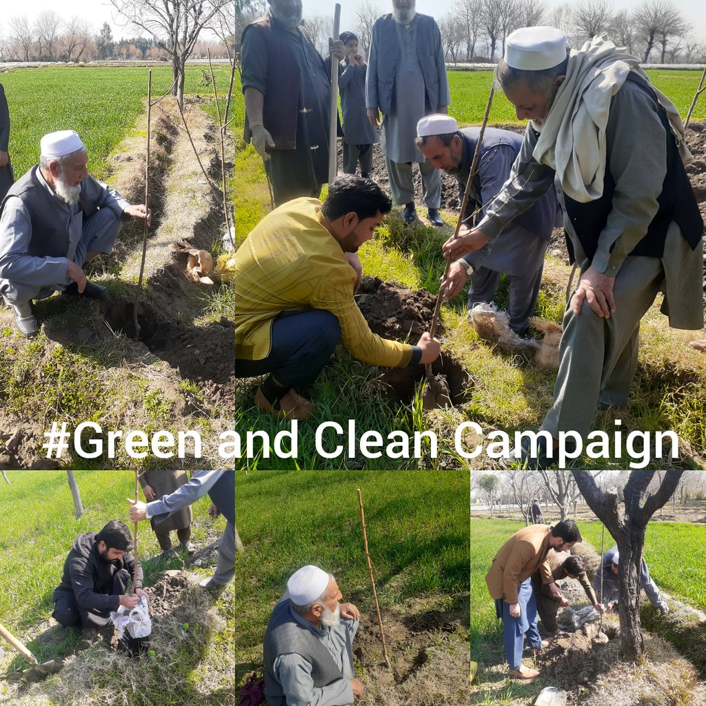 Green and clean campaign started in qarghiyo district with the help of local elders.
We as a Foundation thanked the elders who take part in our campaign. The rest of trees are distributed among local Resident.
#PlantaTreeAndSaveThePlanet