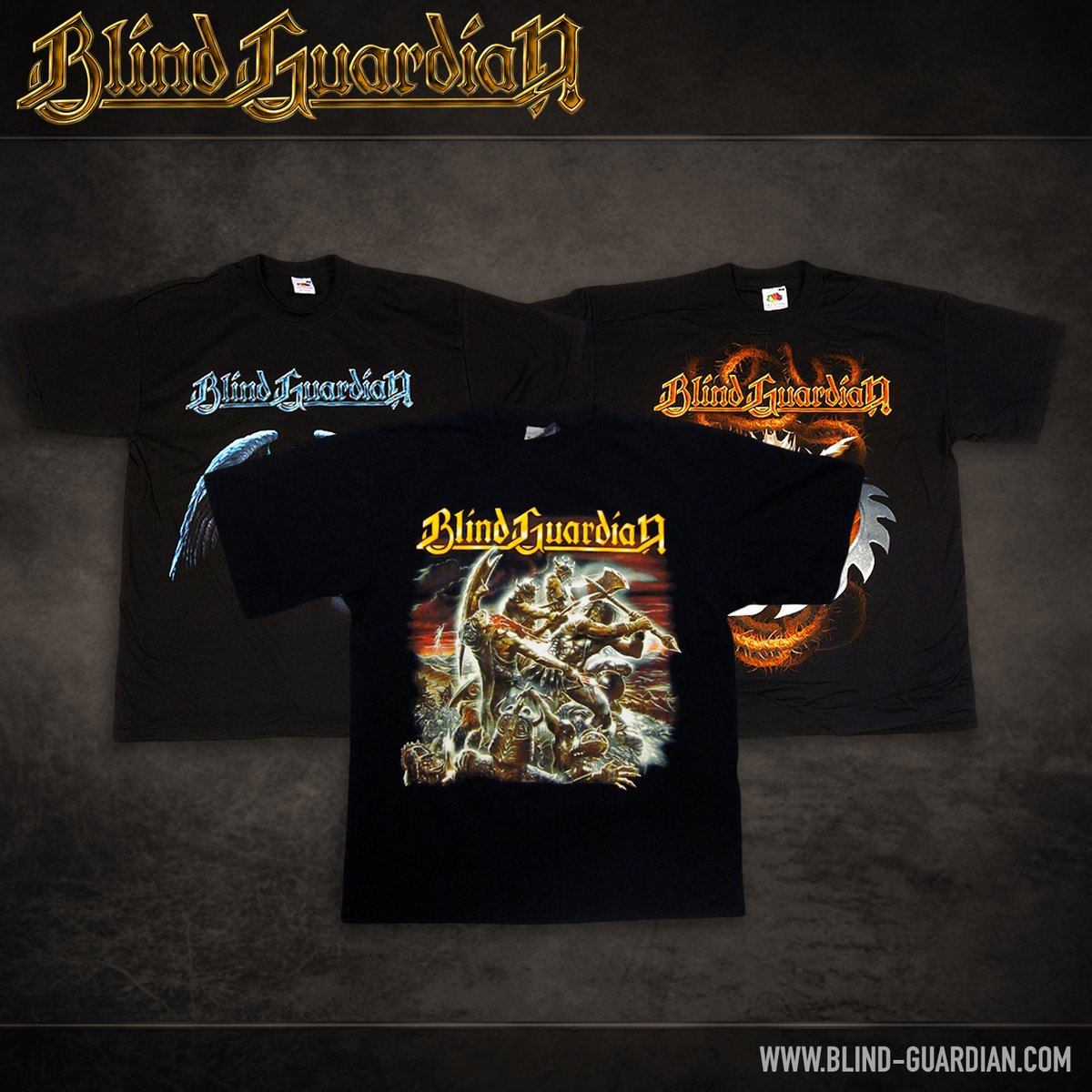 blind_guardian's tweet photo. Our EU merchandise store is online aswell. Go grab yourself something nice over the weekend! 

https://t.co/sU0gekiQ3D

#blindguardian #eustore #onlinestore #merchandise #merch #clothing #bandshirts #prettycoolstuff #europeanstore https://t.co/AWdPmqbb1r