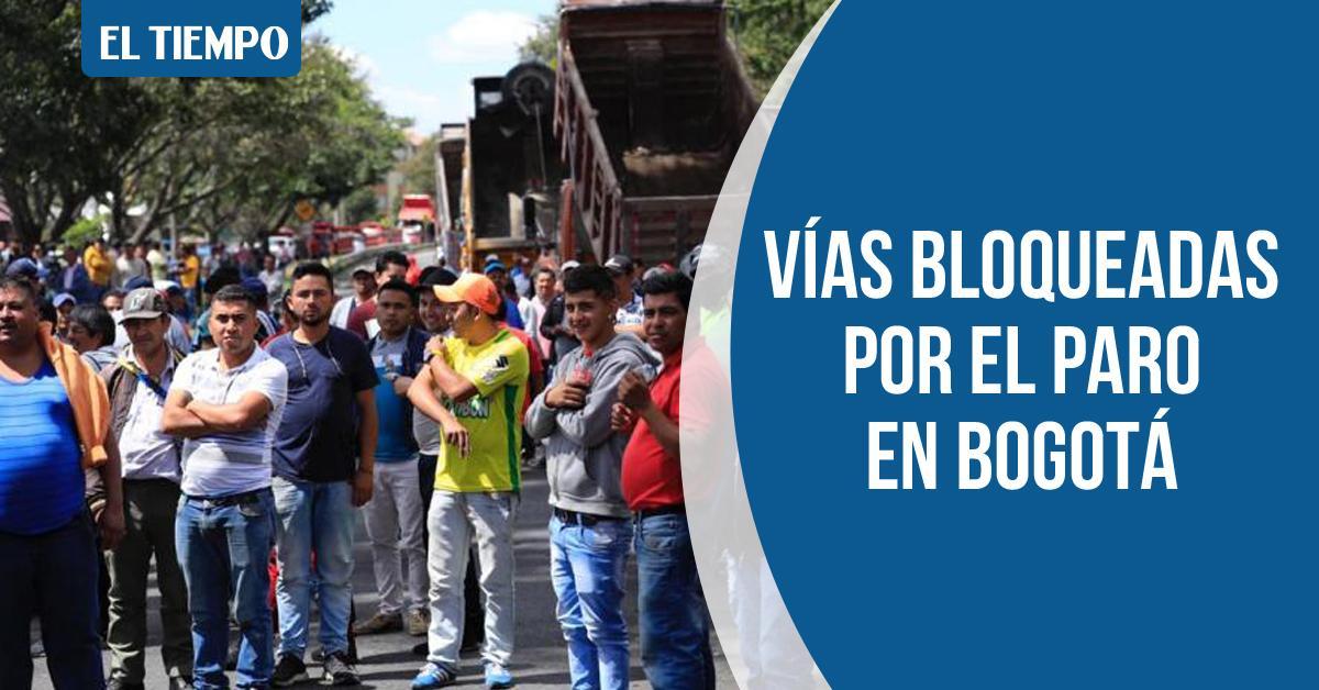 ELTIEMPO's tweet photo. ¡Tenga en cuenta! Así se comporta la movilidad en Bogotá en este viernes, día de paro nacional convocado por camioneros y maestros. Siga el minuto a minuto de la jornada ►https://t.co/k9L4BwoT0c https://t.co/7xHMLh5vek