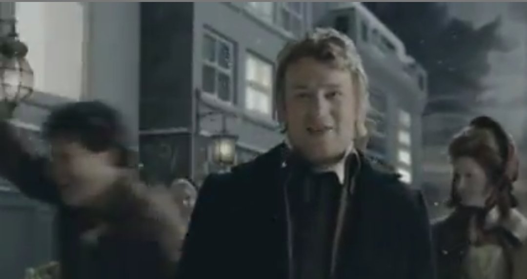 JTCHANGINGBIZ's tweet image. I can't unsee this: It's not Turner on #TheNew20,  it's a snapshot of Jamie Oliver from his 2006 Christmas advert for Sainsbury's.

#First202020