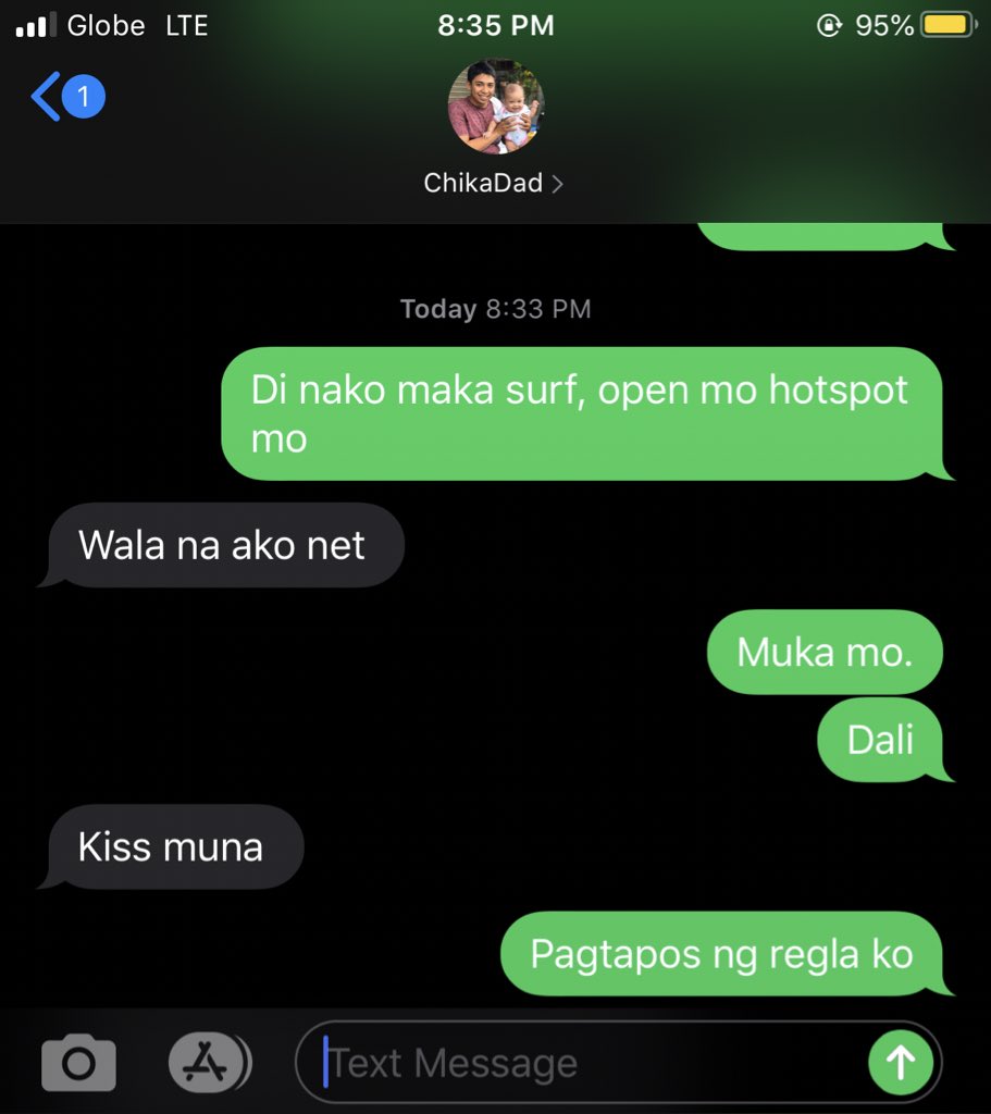 iammissdaran's tweet photo. Bawal kahit kiss, mapusok ako 🤣 https://t.co/Z26gW6Qxs8