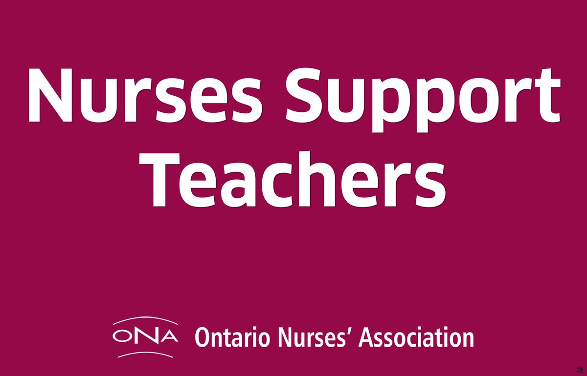 We stand in solidarity with teachers and education professionals. See you at Queen’s Park!