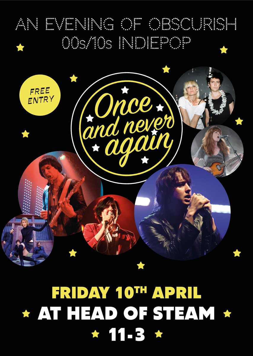 Once_NeverAgain's tweet photo. Poster for our night on Good Friday at @HOS_Newcastle is here. We can't wait. All the details here: https://t.co/cdXqX1f8Xk https://t.co/KSaM1GNb7x