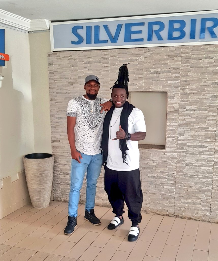 UcheGeorge32's tweet photo. With @IAmBruceBaker earlier today on #soundplus #FridayVibes #TGIF https://t.co/nP350aAgZy