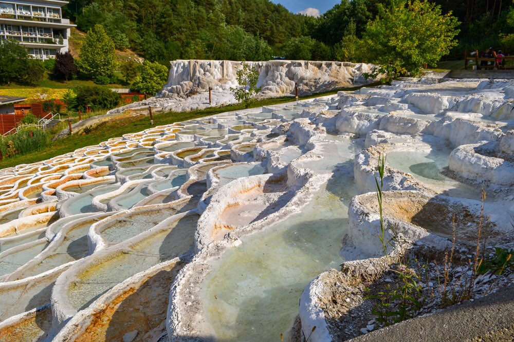 carpediemeire's tweet photo. The #FlashbackFridayz crew of @carpediemeire @Adventuringgal and @TravelBugsWorld are joined this week by @SuchetaDoshiMD & @Writing_Desire.
We want to see your #NaturalWonders.
Share and tag.
The salt terraces at Egerszalok in Hungary.
@windsofjane @travelhouseuk https://t.co/OU6GNSACMN