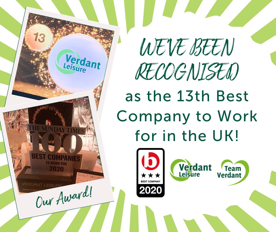 VerdantJobs's tweet photo. 🎉🙌 Following our 3 star accreditation in November last year, The Sunday Times @bestcompanies list has placed us 13th in the top 100 Best Organisations To Work For in the UK and we couldn’t be prouder. https://t.co/hXCPSatEe3 https://t.co/Dt5sRyta0O