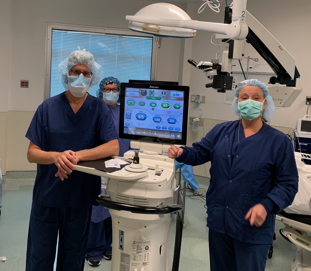 Dr Solinsky's first day at the new Rocky Hill Surgery Center!