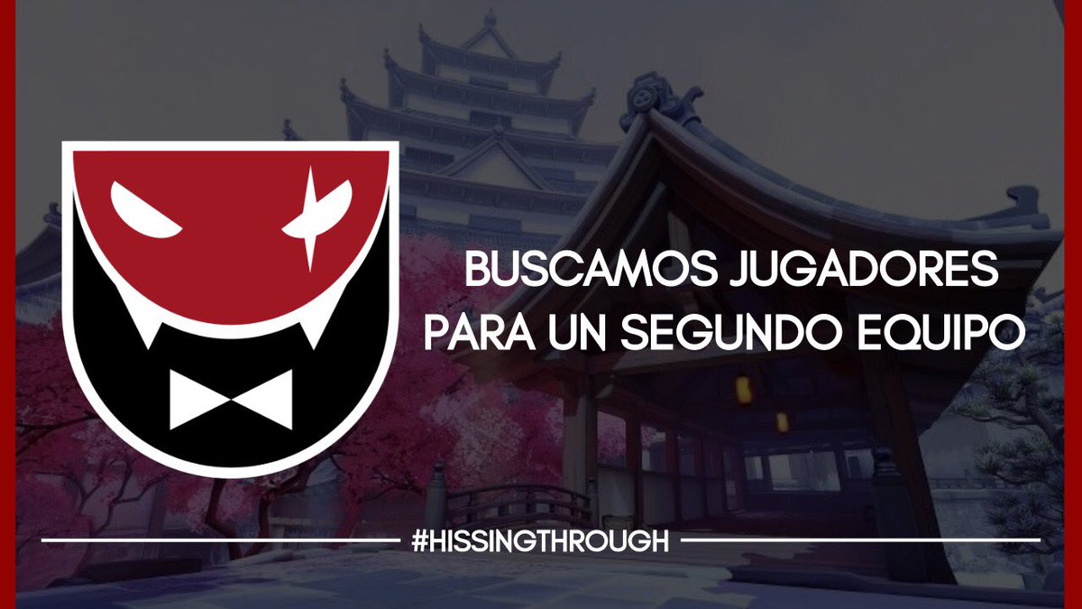 SnakeSocietyOW's tweet photo. LFP ALL ROLES 3.5K
Buscamos jugadores!
Requisitos: 
-3.5k 
-Actitud seria y positiva
-Horarios por determinar
Ofrecemos: 
-Coaching staff con experiencia internacional 4k+
-Conexión con el equipo principal de Snake Society
-Participación en torneos 
DM @ElFari18 https://t.co/YPzCHJC5Qd