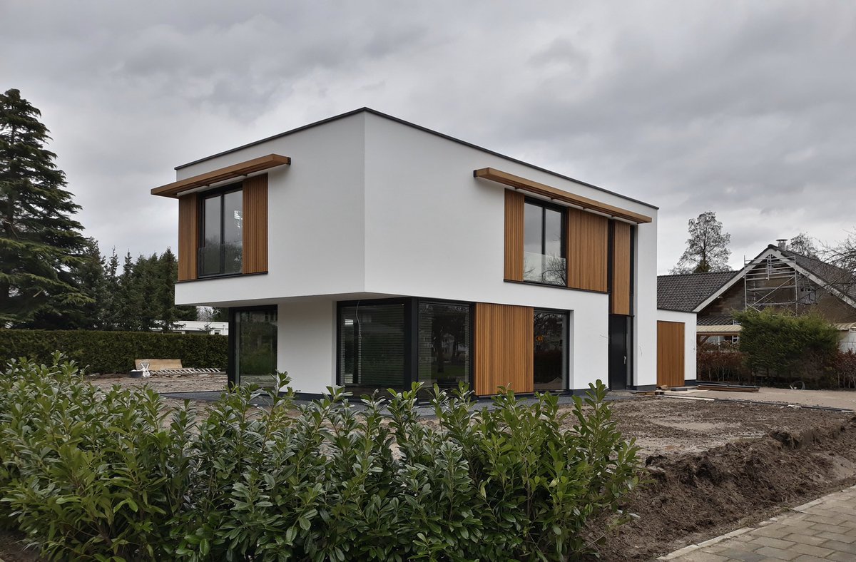 dehekbv's tweet photo. Nieuwbouw woning te Dordrecht nadert de oplevering. @stijlarchitect https://t.co/jLmJNV2IEu