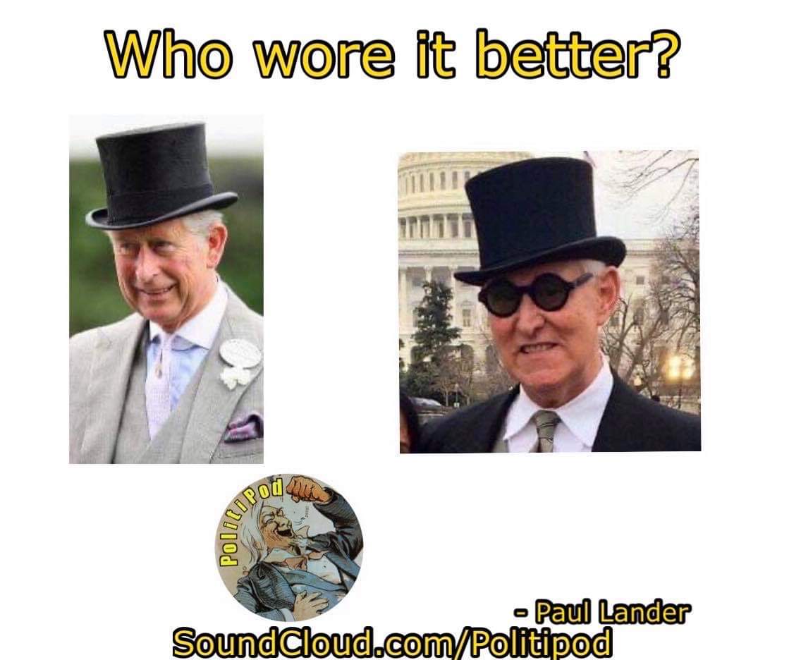 PolitiPod's tweet photo. #RogerStoneDidEverythingWrong https://t.co/K0ExLKOcNv