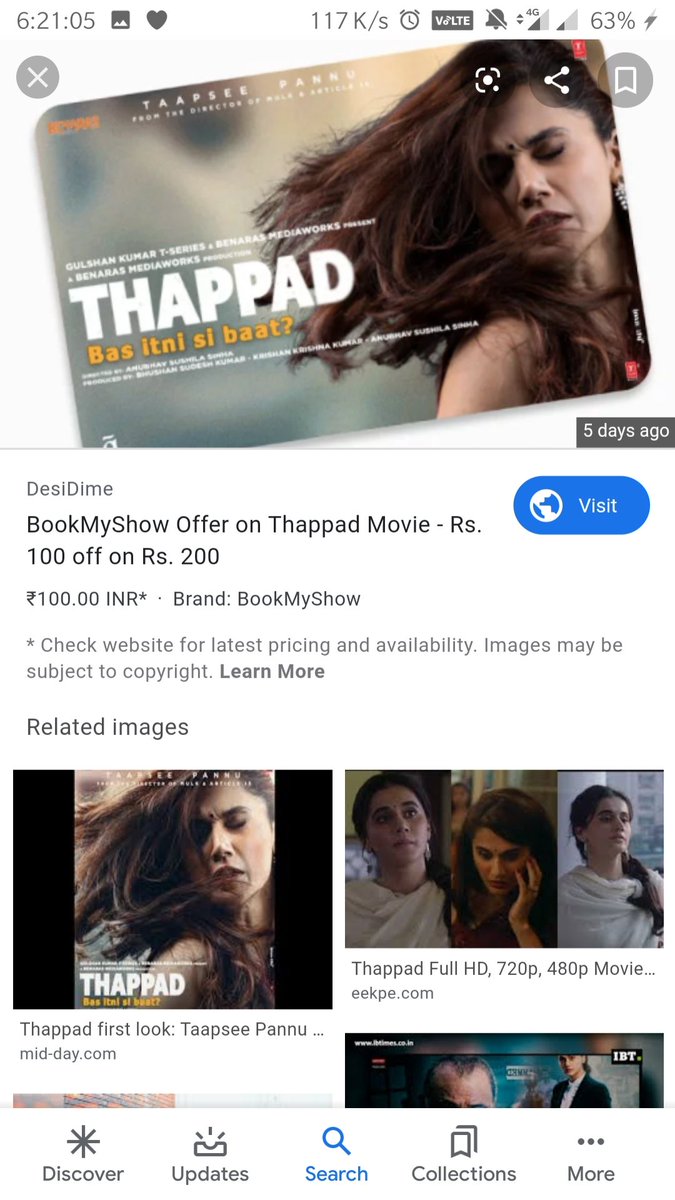 vikkkrammmm's tweet photo. @CarnivalCin @taapsee @deespeak @TSeries @BenarasMedia Ans) Par Kahi Baar Sahi Karne Ka Result Happy Nahi Hota....
Give first chance to win.
#CarnivalCinemas #ApnaCarnival @taapsee @deespeak @TSeries @BenarasMedia #India #Delhi #Mumbai #DelhiContest #MumbaiContest #ThappadContest @CarnivalCin https://t.co/ScG5VqDX0B