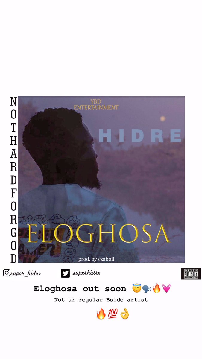 My first official single dropping in a bit wait anticipate 🗣🔥💯
#Edostate #Benincity #lagos #worldwidecelebrationsofparentsworshipday #africa #traditionpassionloyalty #Geng #Eloghosa #HiDre #bemyself