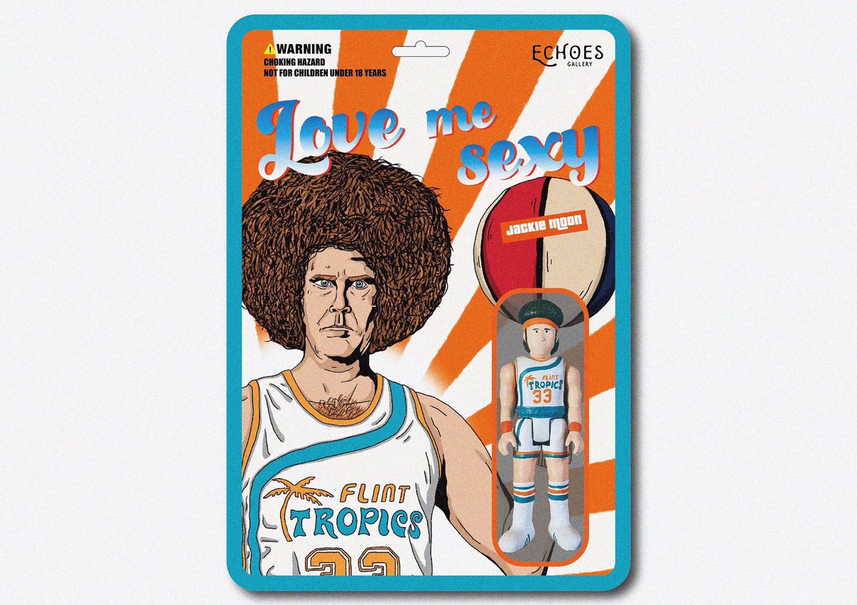 Echoes_gallery's tweet photo. 灌籃大帝吊卡玩具
(Jackie Moon vintage action figure)

傑克月亮是超俗的白爛天才
對籃球完全沒概念，罰球也都投不進，但對他來說打一場比賽完全沒影響他的發揮，只要把比基尼女郎甚至人熊打架秀帶進場一切都不是問題了！
Love me sexy^.<

全手繪的背卡增加收藏性。#toy #吊卡玩具 #vintage https://t.co/fBE3iPNphT