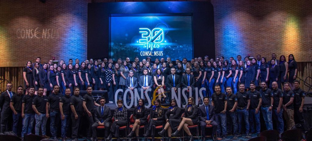 ConsensusCol's tweet photo. Damos inicio a esta nueva edición del Día del Cliente Consensus y nuestra celebración de 30 años! Bienvenidos!
#SomosConsensus
#Consensus30Años https://t.co/RmSC5wTSWw