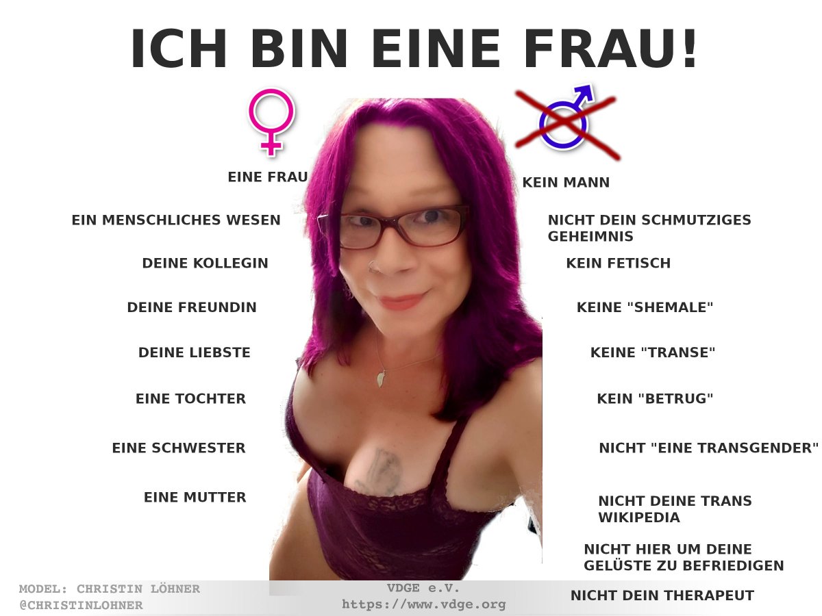 ChristinLoehner's tweet photo. #iamhuman #notaman #vdge #trans #transsexuell #transsexualität #transsexuality #transident #transidentität #tranidentity #transgirl #transfrau #transwoman #transisbeautiful #transisnotacrime #wirsindmehr #ichbinich #thatsme @Tgirl_Christin https://t.co/HHCw5Oqkmn