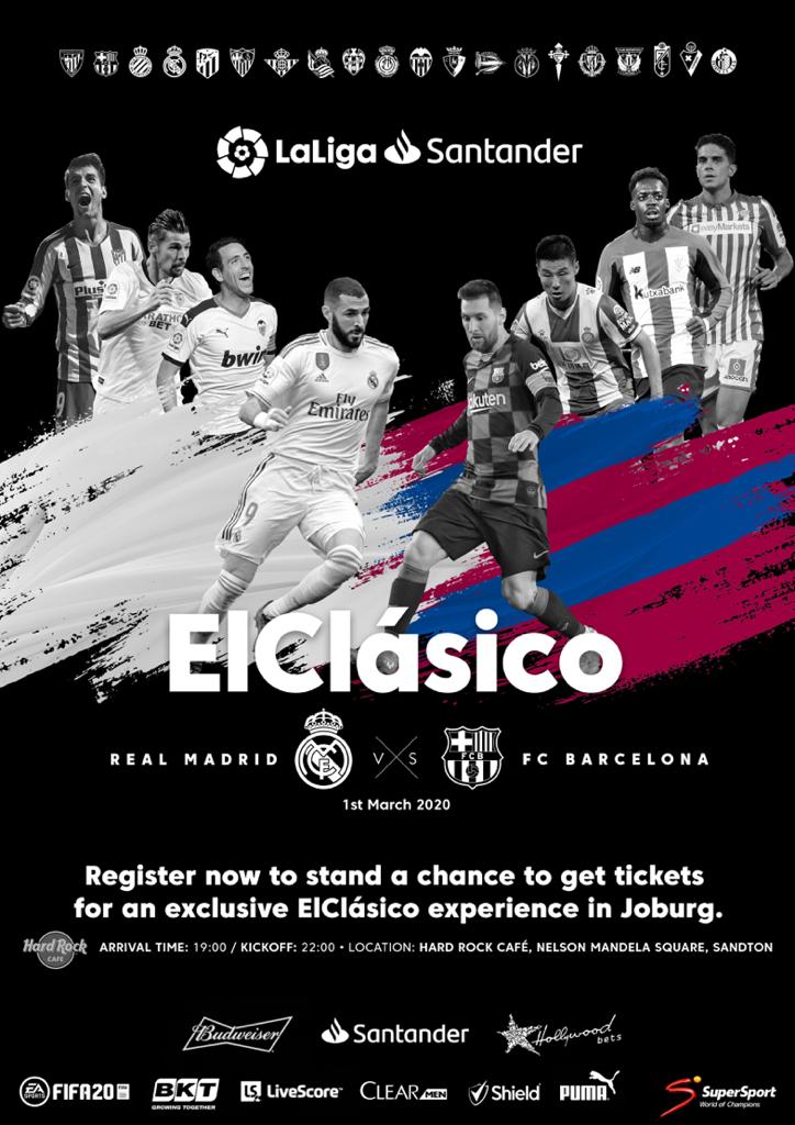 Mpho_JoeLyn's tweet photo. Come out and join us for an epic evening of great football!! 
⚽⚽⚽

#ElClasicoInJozi https://t.co/NikYgKARdA