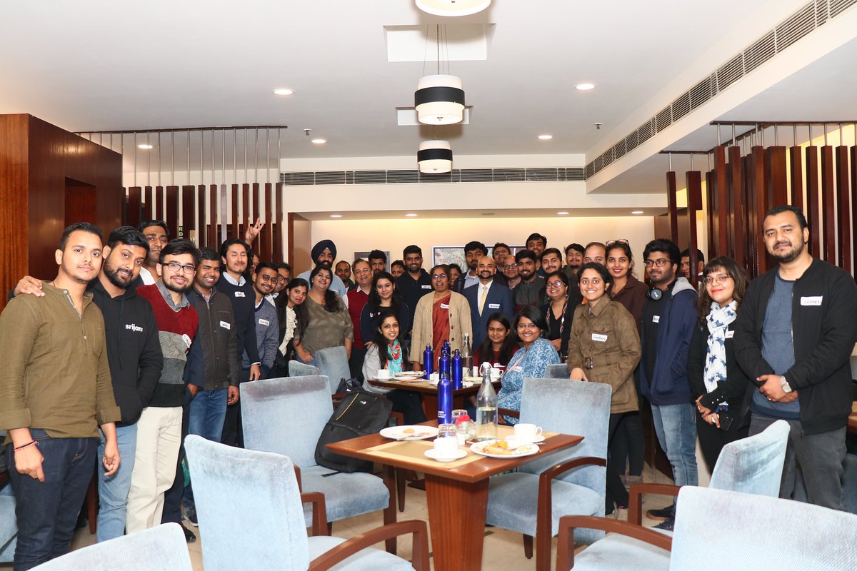 Niswey's tweet image. Niswey hosted 2020's first #HubSpotUserGroup meetup for New Delhi region on 13th February! 40+ attendees, #sales and #marketing leaders from firms across Delhi NCR were present. Want to be a part of the vibrant #HubSpot users community? Subscribe now! hubs.ly/H0n1rGy0