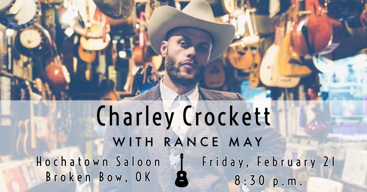 RanceMayMusic's tweet photo. The day is finally here! I’ll be opening for Charlie Crockett tonight, Friday, February 21! Come join us for a great show! @HochatownS. Broken Bow. Oklahoma. Here we go! https://t.co/L1AvWDsZBe