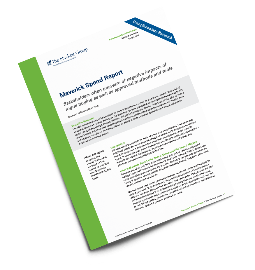 JohnWLucas's tweet photo. How Can Maverick Spending Be Curbed? Check out this Maverick Spend Report by @TheHackettGroup @coupa #BSM  https://t.co/frjyQUsZw4 https://t.co/rTyPiCLztU