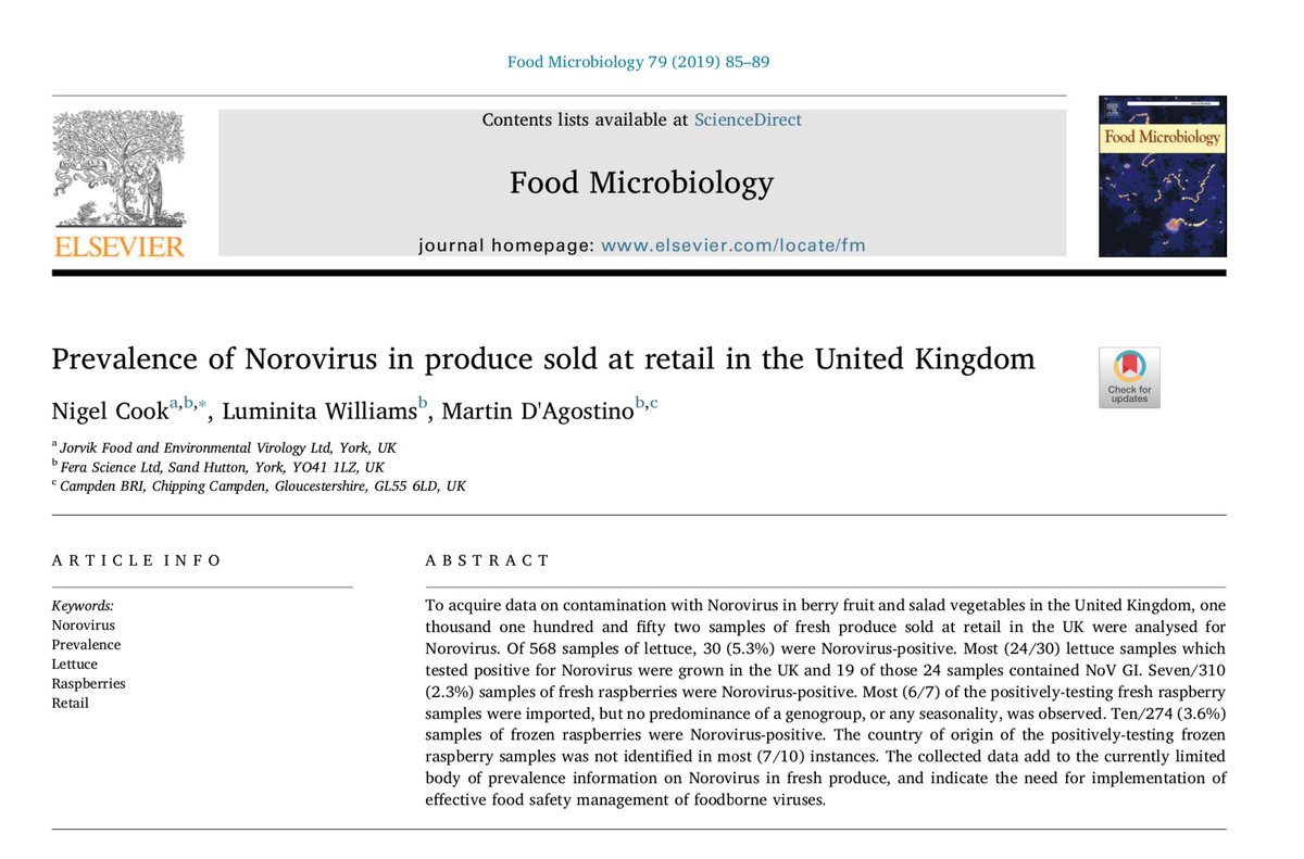 JorFEV1's tweet photo. When the UK norovirus in lettuce / raspberry data was presented in September 2018, a representative of @kraftfoodsuk01 announced that the information was “nothing new”. So @kraftfoodsuk01, if you knew about the contamination, what steps were you taking to protect the UK consumer? https://t.co/vXbTXg33bm