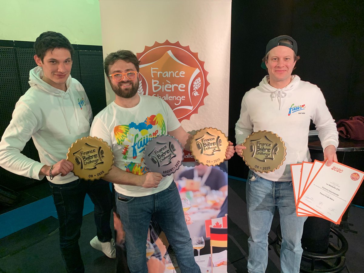🍻 4 médailles dont 3 d'or !

Les résultats du <a href="/fbierechallenge/">FranceBiereChallenge</a> sont tombés hier ! On est plus qu'heureux et fiers d'avoir reçu quatre médailles au terme de ce concours mettant en avant l'artisanat français et la bonne bière craft ! 🏆🔥
CHEERS 🍻