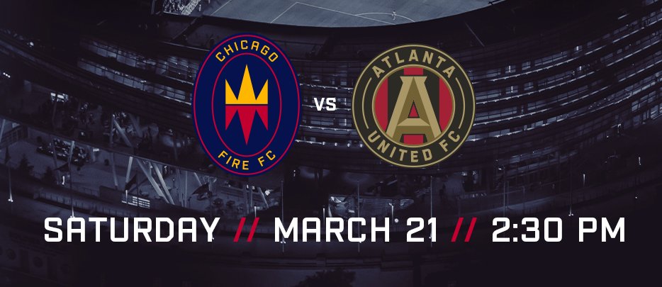 EclipseSelectSC's tweet photo. New Logo
New Location
New Season
New Opportunity
Make sure you don't miss out on history as the @ChicagoFire open the 2020 campaign.
🆚@ATLUTD
📅 Sat, Mar. 21
📍@SoldierField
🕥2pm CST
Get your 🎟's here: https://t.co/0eVDUdNcKe
#StandForChicago #cf97 https://t.co/y4YuZ5hjwg