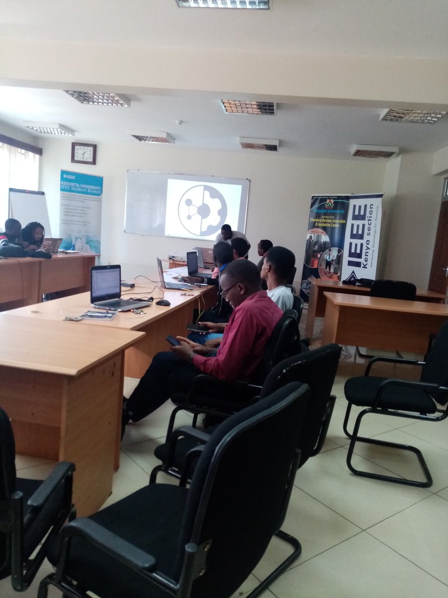 ngoirimercy's tweet photo. STM32 @ST_World workshop with Kenyatta University IEEE student branch @ieee_ku @warefab @muchiri_mwihaki @FMakatia @ThuoCynthia https://t.co/SJZs9NR1Fu