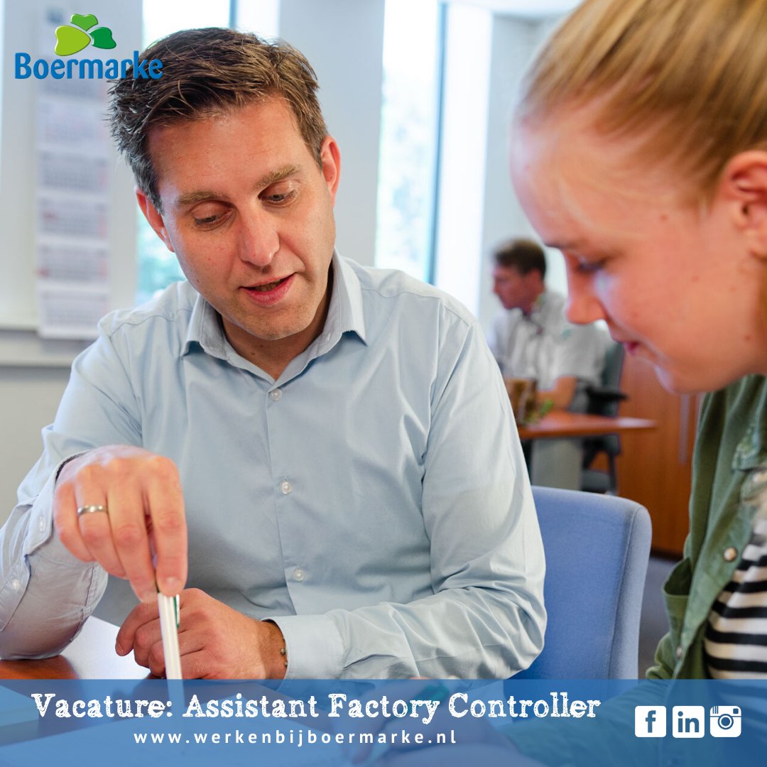 📌Heb jij een passie voor cijfers? 
📌Heb je een oog voor details? 
📌Vind je het boeiend om verbinding te maken tussen financiën en resultaten uit onze Operations organisatie? 

Bekijk dan onze vacature Assistant Factory Controller: bit.ly/3bY1wNe #vacature #boermarke