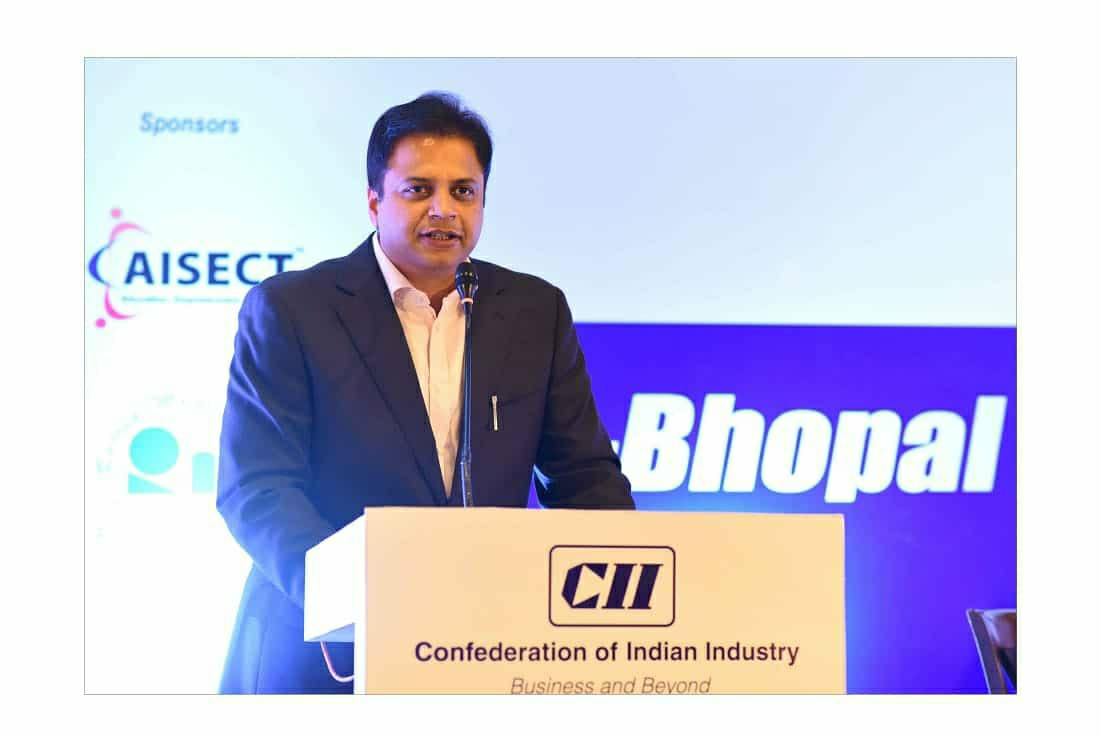 RNTUnivBhopal's tweet photo. We are proud to inform that Mr. Siddharth Chaturvedi, Executive Vice President AISECT Group has been elected as the CII Chairman of Bhopal Chapter.
#CII #BusinessAndBeyond #EVP #AISECTGroup #IndianIndustry #Business #SocialDevelopment @SiddharthAISECT https://t.co/RRjRjcUTkS