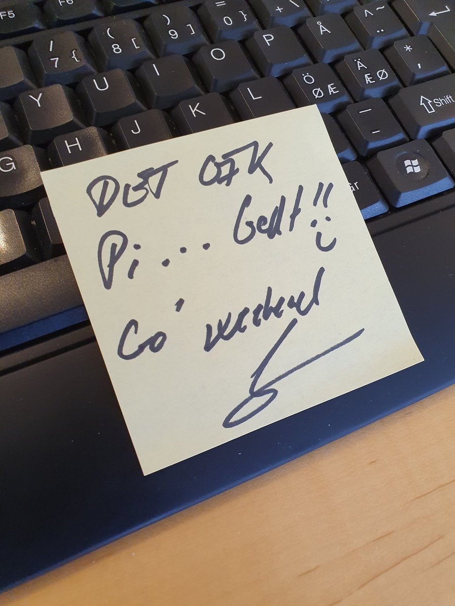 jditlev's tweet image. En god grund til, at det er sjovere at være en del af et team end selvstændig konsulent #messbar #fremdrift