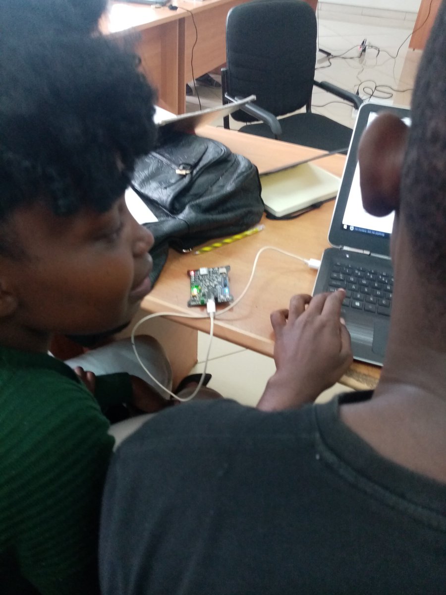 ngoirimercy's tweet photo. STM32 @ST_World workshop with Kenyatta University IEEE student branch @ieee_ku @warefab @muchiri_mwihaki @FMakatia @ThuoCynthia https://t.co/SJZs9NR1Fu
