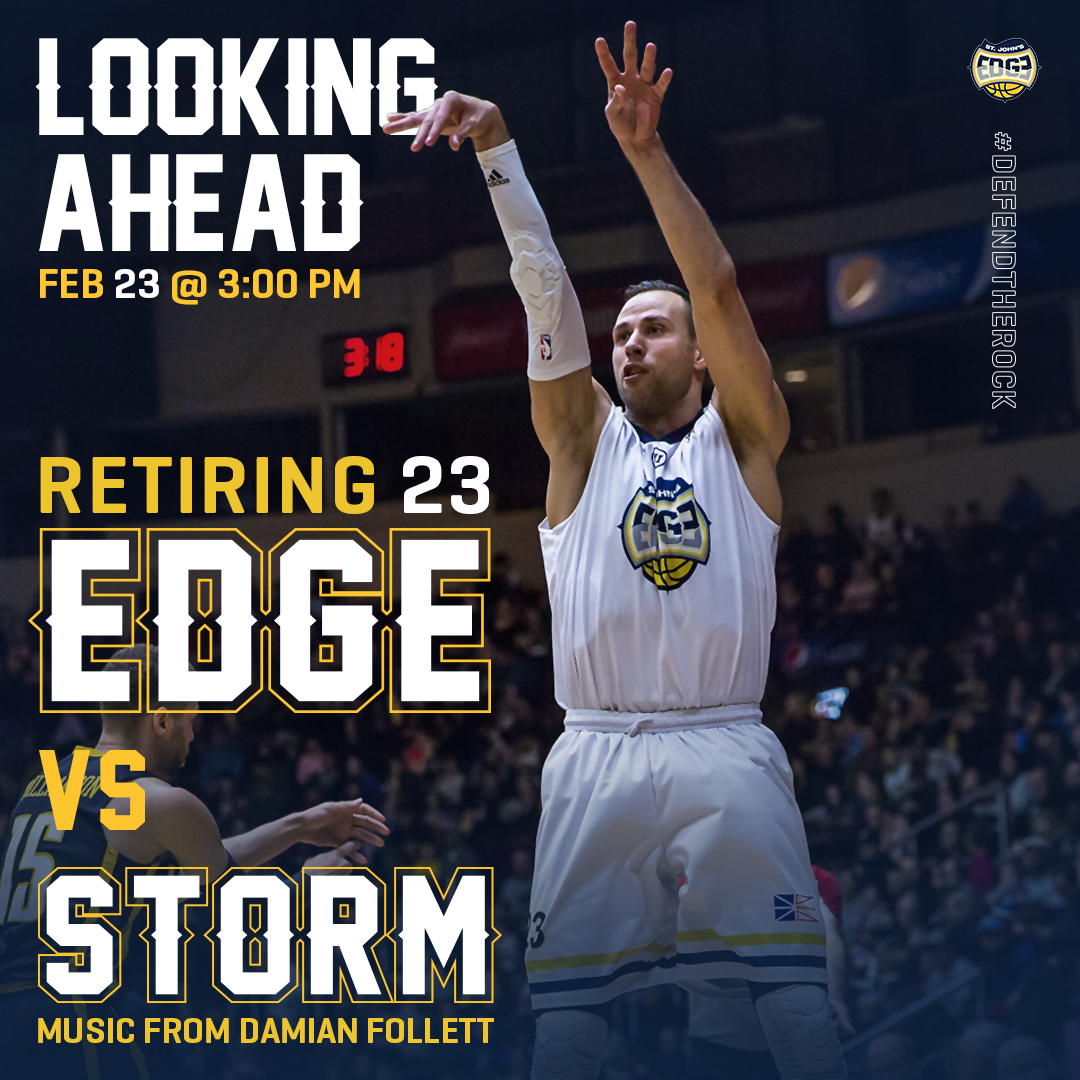 nlbasketball's tweet photo. Let’s fill Mile One Centre on Sunday February 23rd to say thank you, good luck and happy retirement to #23!! https://t.co/WnG1Gt06DY