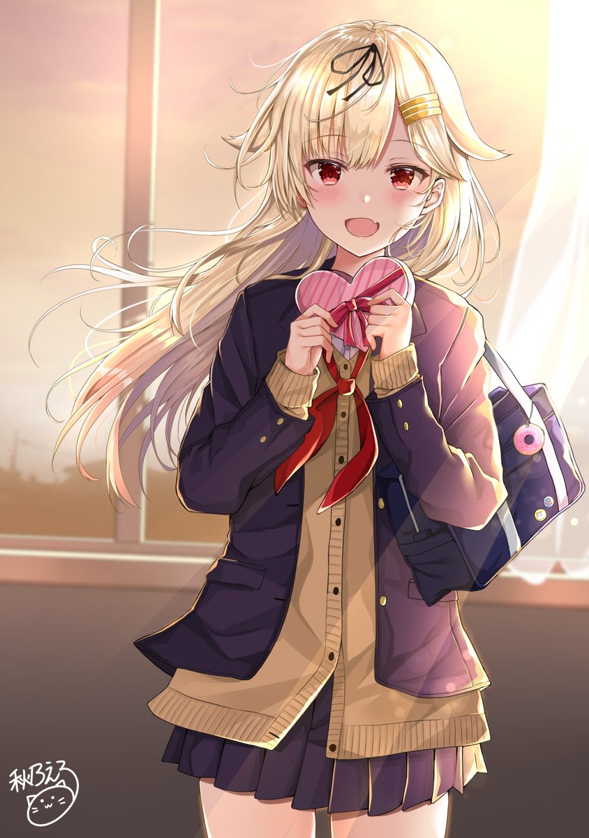 中野三玖 「すこ!
#逆光絵は素晴らしいのでこれをみた人も逆光絵を貼る 」|秋乃えるのイラスト