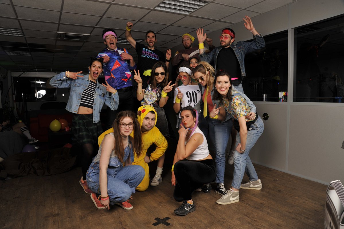 Joyeux anniversaire MGD ! 🎉
Il y a 6 ans aujourd’hui, Nathan Hallouin créait la société et donnait naissance à notre fameux Monsieur moustachu. Le début d’une folle aventure ! 🧡 En image, l’équipe (presque) au complet à l’occasion de l’anniversaire de la société.