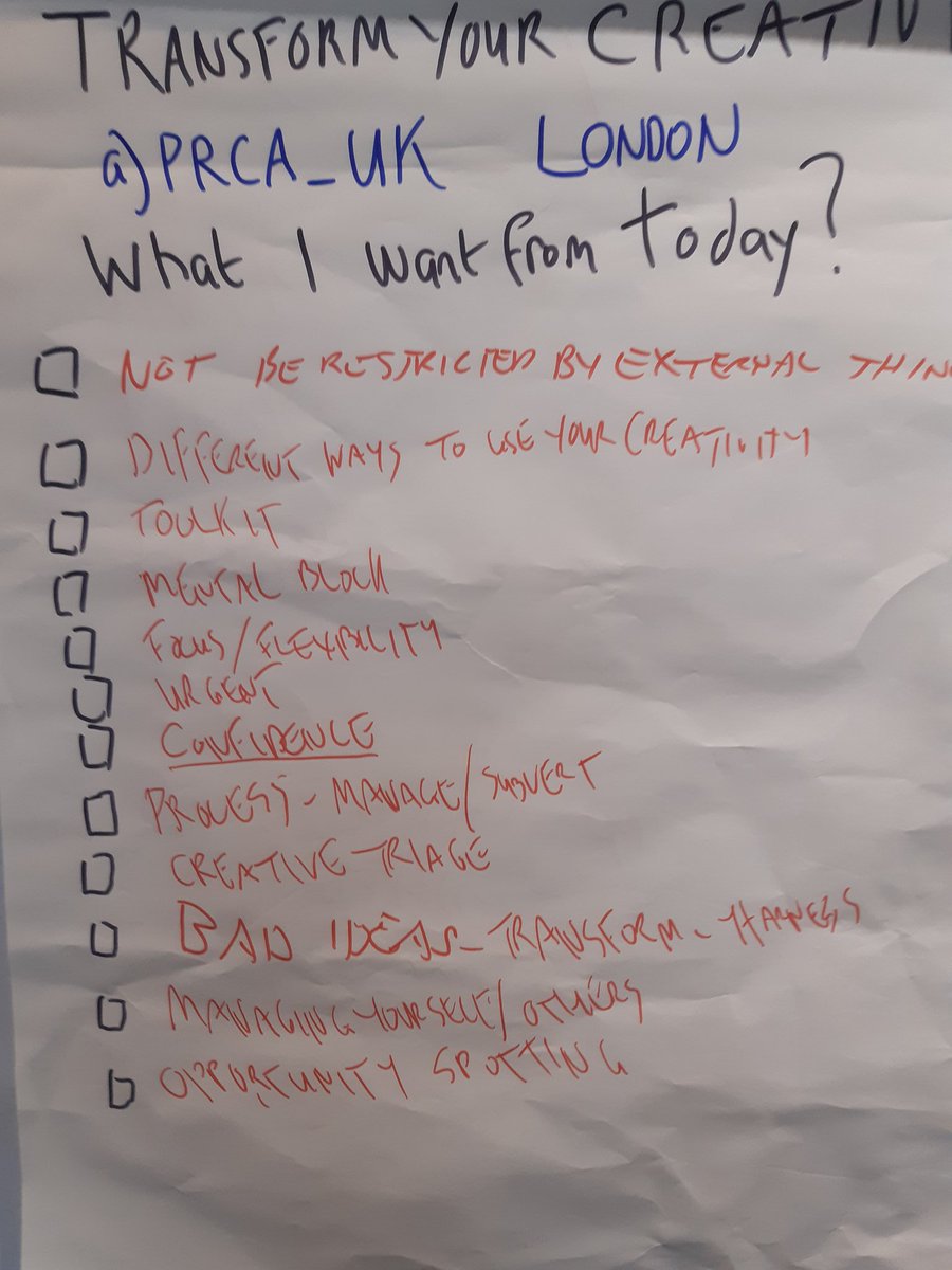 andygreencre8iv's tweet photo. Tough challenges from delegates at today's @PRCA_UK Transform your Creativity workshop in London
#prcreativity #CommsCreativity https://t.co/rHtvwvYMzn