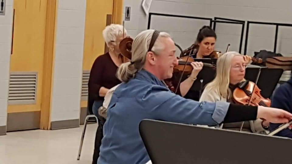 PendereckiSQ's tweet photo. Katie is hard at work with the KW Community Orchestra. She is a soloist for the KWCO concert on Saturday March 14 at 8pm. Come listen to this long awaited collaboration! https://t.co/aXySut5kbo