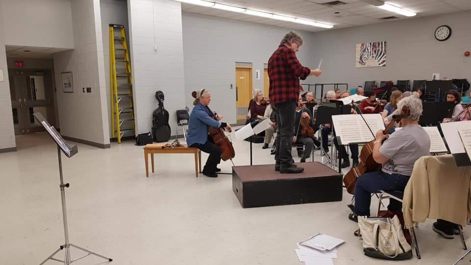Katie is hard at work with the KW Community Orchestra. She is a soloist for the KWCO concert on Saturday March 14 at 8pm. Come listen to this long awaited collaboration!