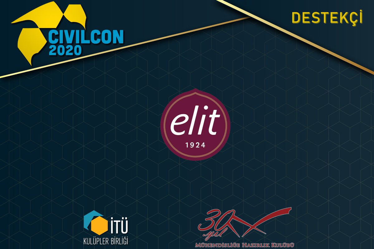 CivilCon20's tweet photo. CivilCon'20 Destekçilerimiz olduğu için firmalarımıza teşekkür ederiz.

#CivilCon
#itumhk30yasinda https://t.co/pSmR9wQ2fM