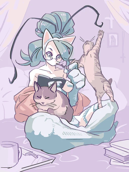 2/22はにゃんにゃんにゃんの日
#格ゲーキャラかこうぜ #カプコン 