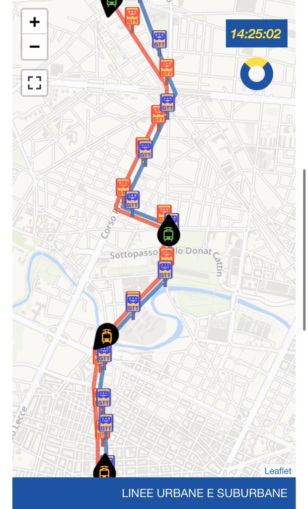 LorenzoStucchi's tweet image. @GTT_Torino Molto interessante il servizio di live tracking dei tram. Due suggerimenti:
- Aggiungete la posizione dell’utente
- Attribuite la mappa di @openstreetmap !

#foss4g_it @alesarrett @WikimediaItalia