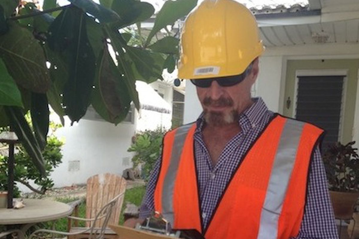 officialmcafee's tweet photo. I have chosen James Corwell as my 2020 Presidential Campaign's running mate.

James is one of my body doubles and he survived an assassination attempt in Saigon 2 months ago.

He is my longest running body double and he is by far the smartest.

And the greatest surviror. https://t.co/hLxHCGrJMq