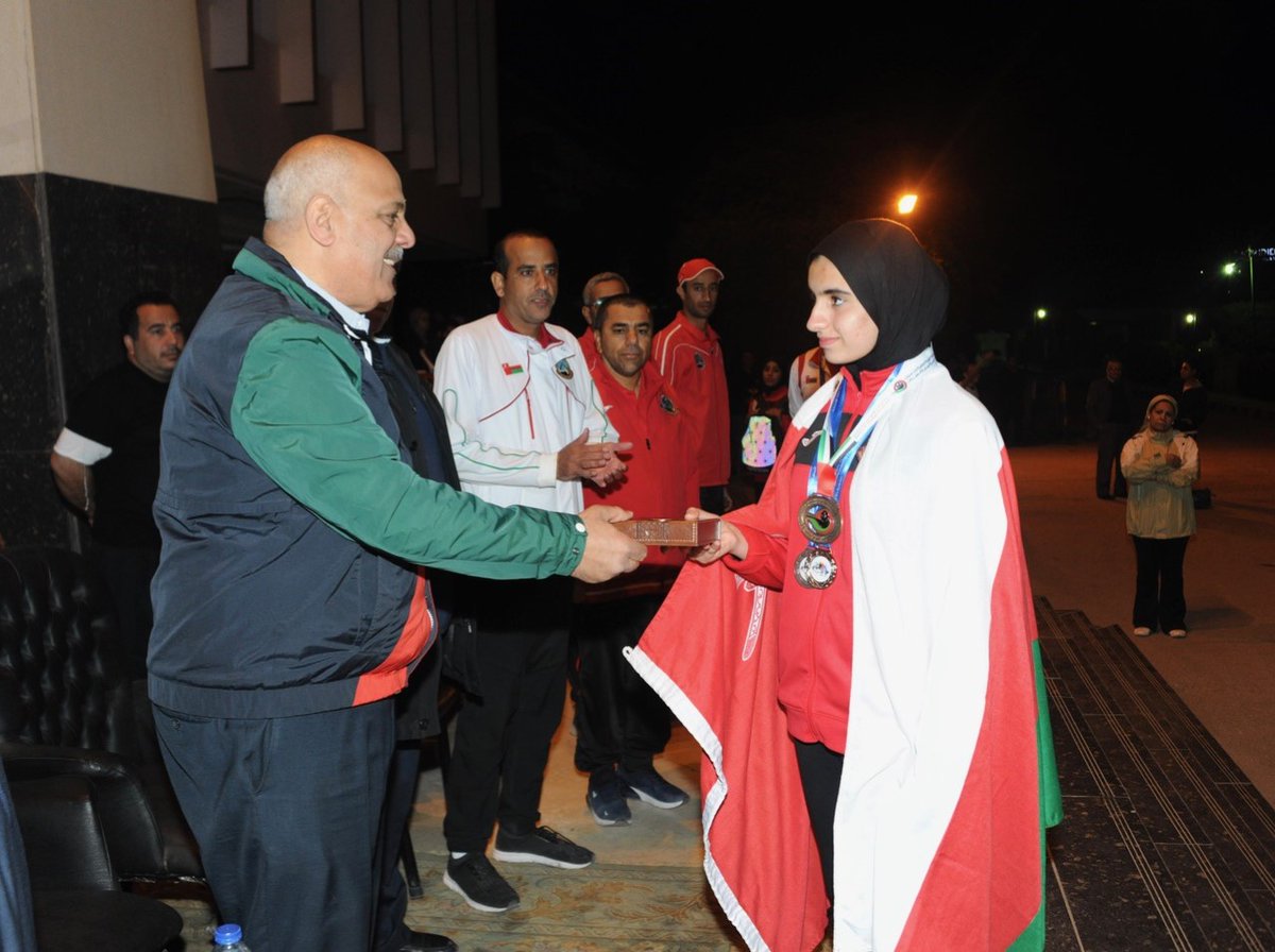 OmanNewsAgency's tweet photo. الرماة #العمانيون يواصلون تألقهم لليوم الثاني على التوالي ضمن مشاركتهم بمسابقات #البطولة_العربية_الخامسة_عشرة_للرماية والمقامة حاليا بجمهورية #مصر العربية. https://t.co/Cu8gmoNWKf