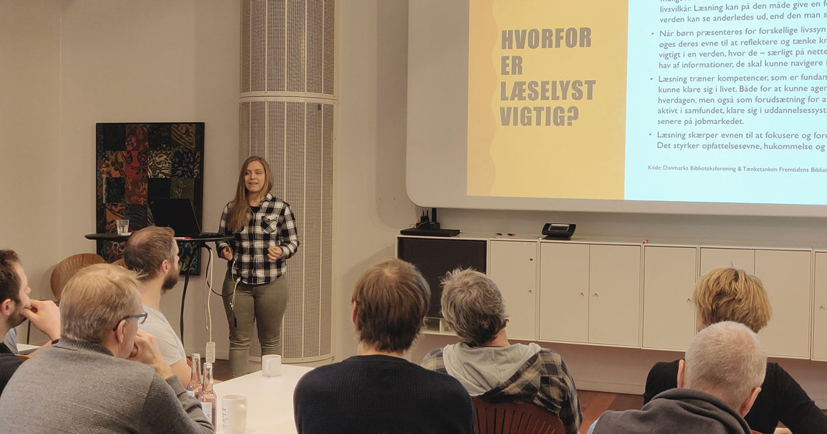 DBCdk's tweet image. Dejligt break med inspiration og opdateret viden om børns #læselyst fra vores praktikant Tina, der til daglig læser en bachelor i informationsvidenskab og kulturformidling på @koebenhavns_uni