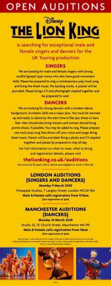 BetweenGigsJobs's tweet photo. 34th STREET PARTNERSHIP and GOTHAM ARCHERY Hiring Actors @ $15 Hourly! CHICKEN SOUP FOR THE SOUL Will Pay You $200 for Your Poetry or Story!! The LION KING is Casting Talent in UK and Ireland! 💯 - https://t.co/E9iPTC9NoO https://t.co/IwQ09YOiva