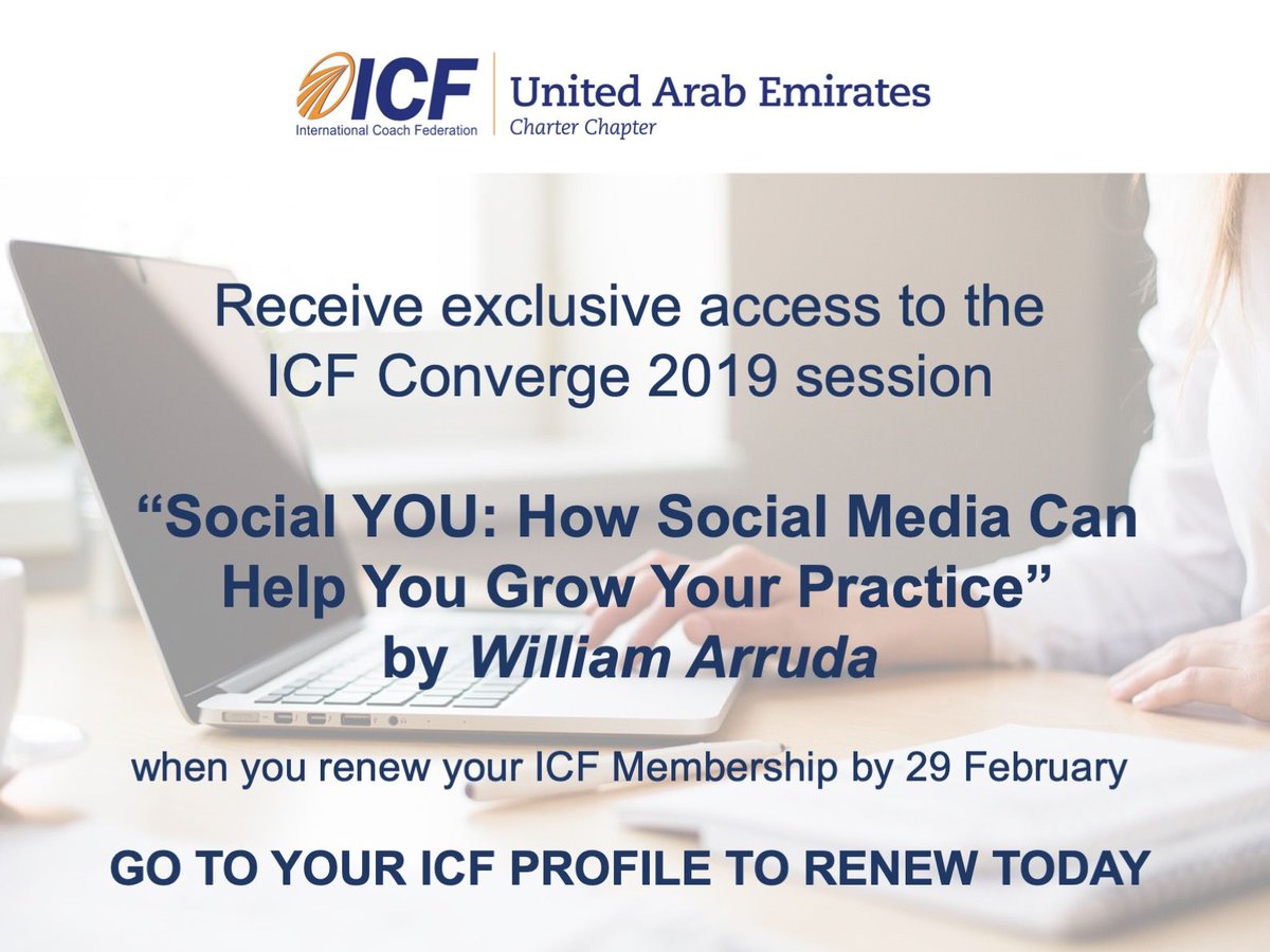 RENEW your ICF membership to gain access to this wonderful presentation!!!