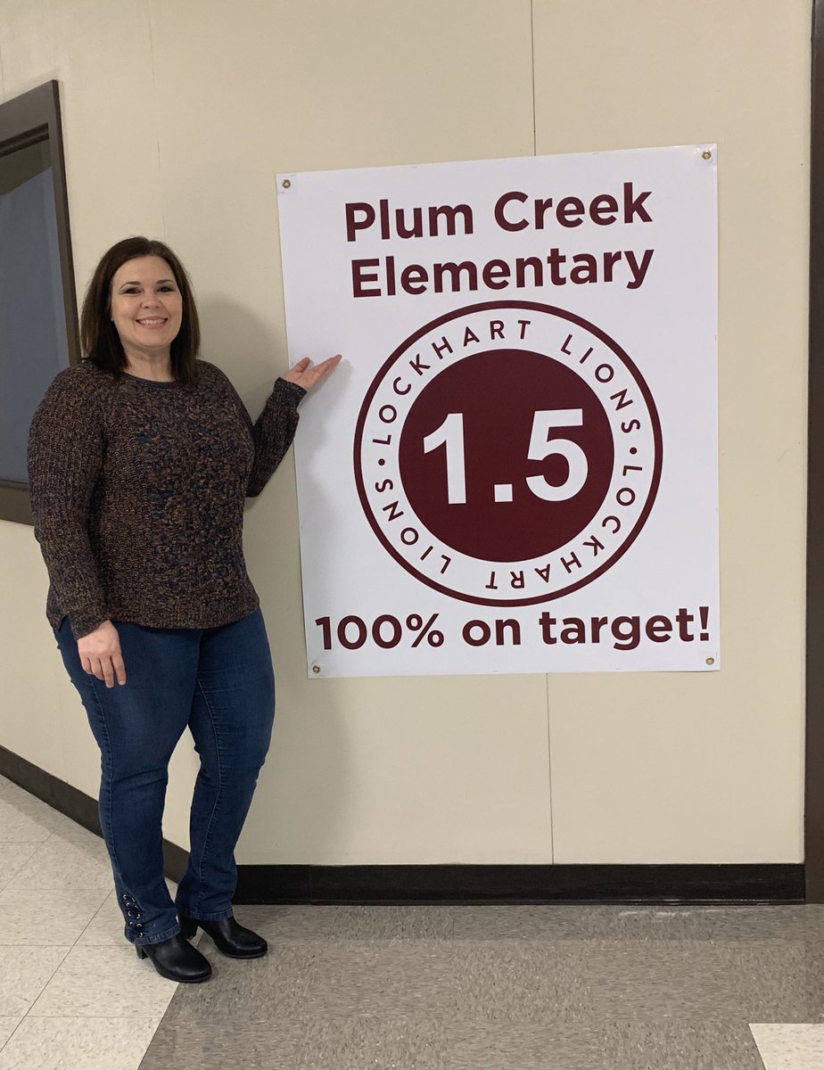 stepharillo's tweet photo. The proud Principal @plumcreekelem of ALL 31 Teachers who received their recognition of having their classes on track to meet 1.5 years growth in Reading for the SECOND month in a row!  @LockhartISD #LoveMyLISD https://t.co/y1KDr6kMtN